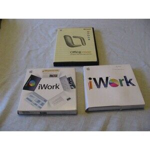 iWork & Microsoft Office MAC Bundle - 2 Versions of iWork SEE DESCRIPTION